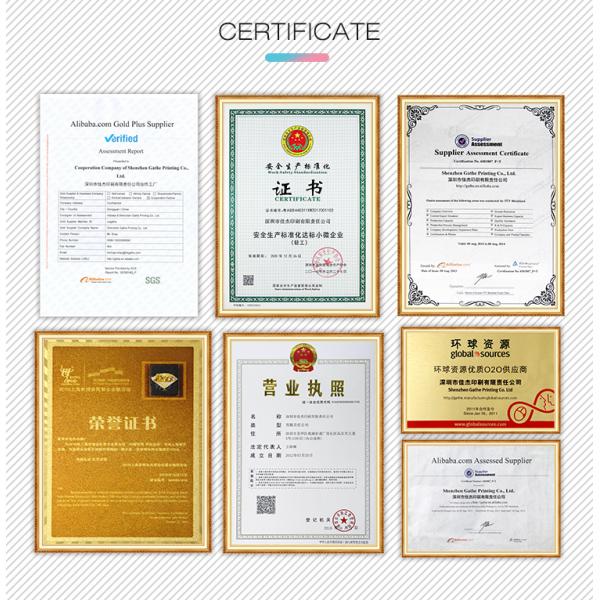 Сложенный отправитель подарочной коробки картона 1200g магнитный со стилем книги закрытия ленты