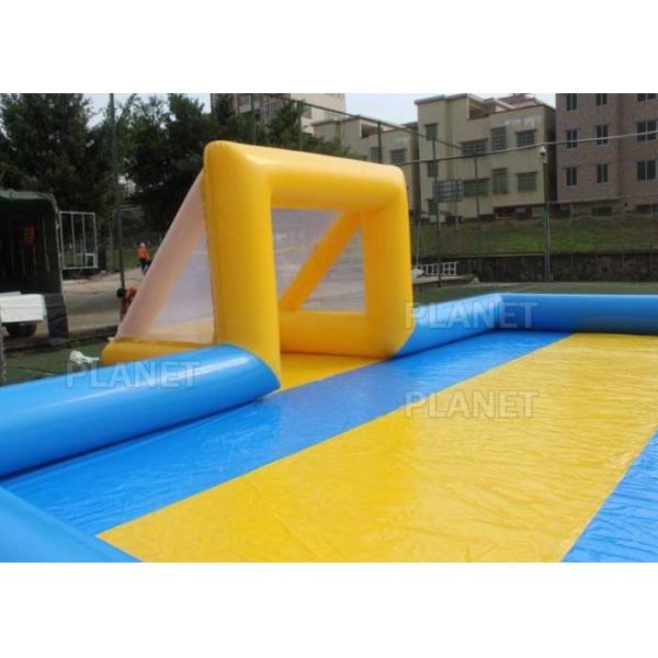 Custom Inflatable Sports Games / Outdoor Inflatable Soccer Field Football Pitch