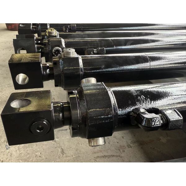 Custom Telescopic Hydraulic Cylinder For Excavators With Hard Chrome Plated Steel