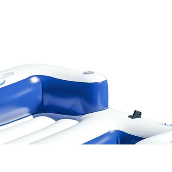 Entertainment Inflatable Water Toys 6 Person Floating Island Plato PVC Tarpaulin