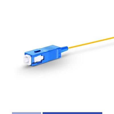 Waterproof Fiber Optic Pigtail UPC SC Pigtail Single Mode OS2 9/125um LSZH 1m