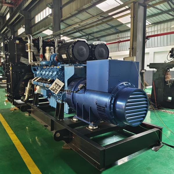 50Hz 400V 1 Megawatt Genset Diesel Generator 1250kva Weichai Baudouin Generator