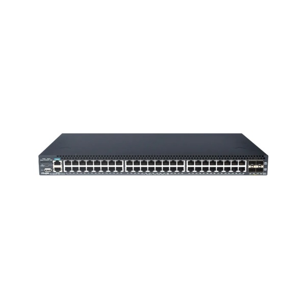 Ruijie 48-Port Gigabit Switch with 10G Uplink Redundant Power