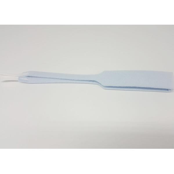 Medical Posey Tracheostomy Ties Soft Disposable Foam Velcro Material Grey