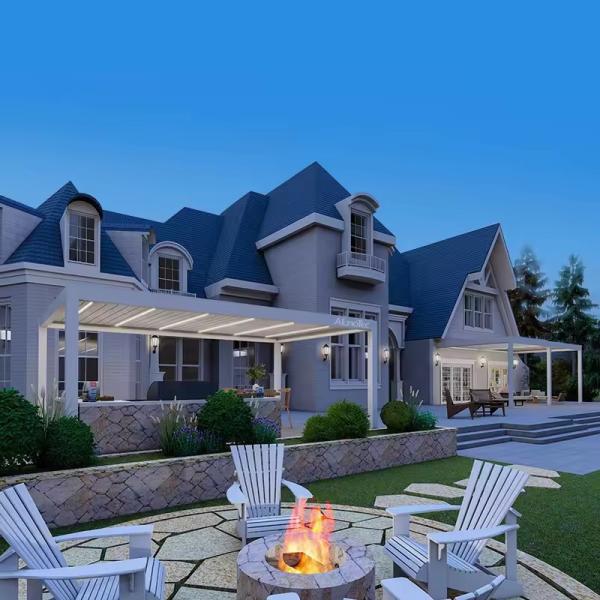 Customizable Aluminum Gazebo with Retractable Canopy Durable and Versatile