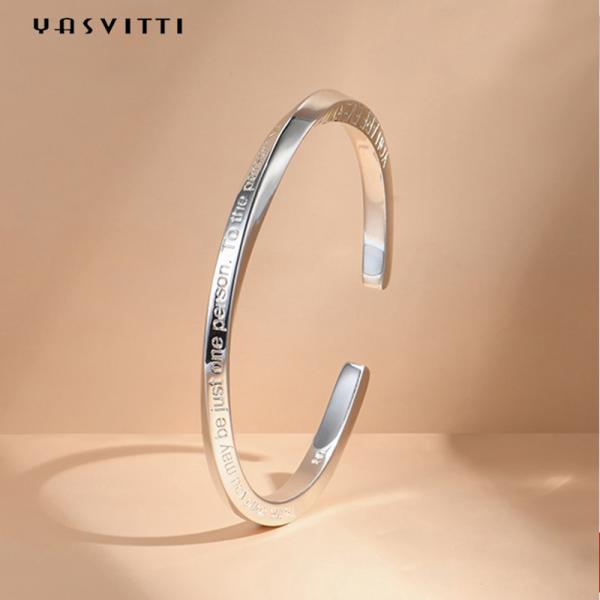 0.06m 4.5g соединяют ODM браслетов Bangle браслета тумака стерлинговый серебряный