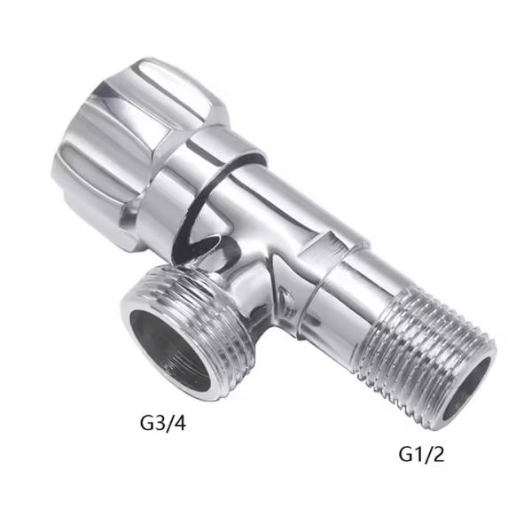 Full Turn Bathroom Angle Valve With 100% Leak Test Seal And Online Technical Support