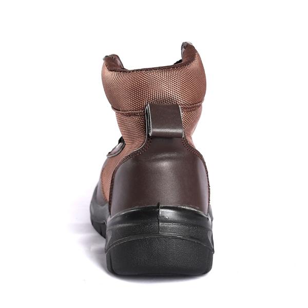 Oil Water Resistant Men Industrial Groundwork Safety Shoes Anti Slip Steel Toe