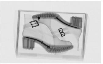 X-ray detector for shoes,toys,rubber,garments inspection(factory price)