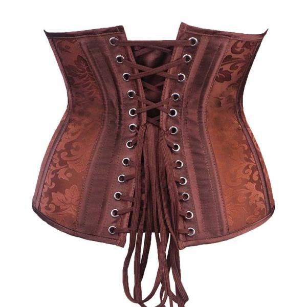 Mais o espartilho do Underbust das mulheres superiores mais pechugóas do couro do tamanho