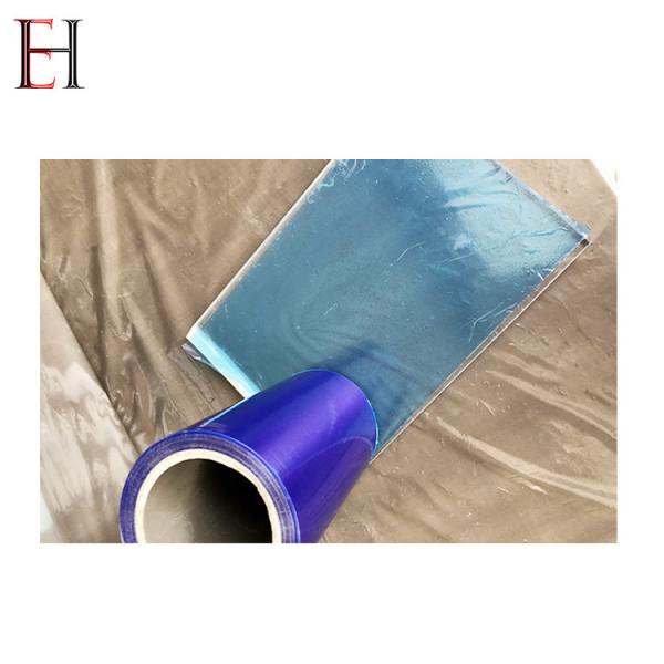 Clear Transparent Blue Temporary Window Protection Film for Windows and Glass
