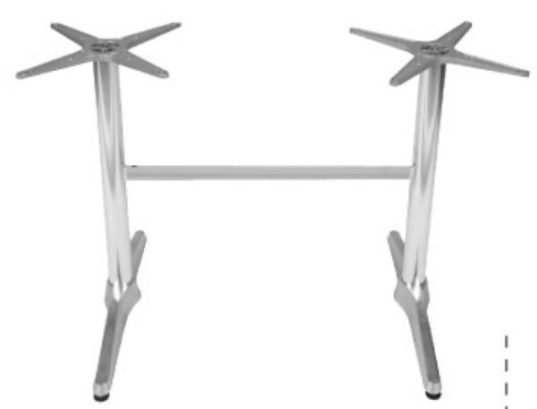 Aluminum Table Legs Size Dia.650mm For Hospitality  Contract Furniture