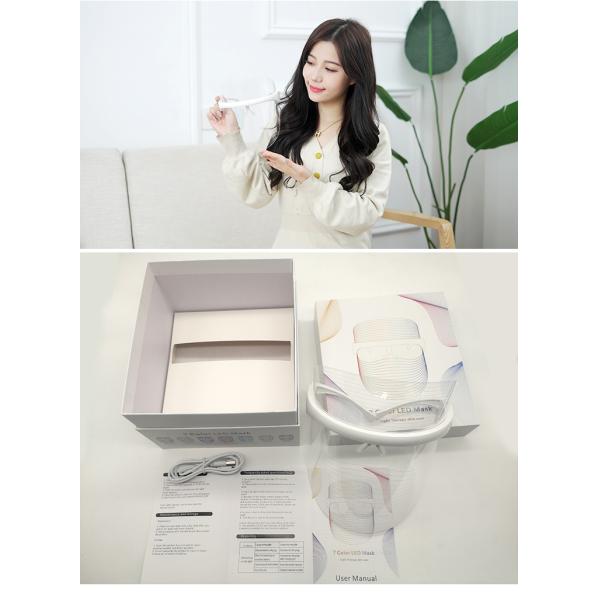 Анти--морщинка 7 красит угорь подмолаживания кожи маски красоты света СИД извлекает против старения