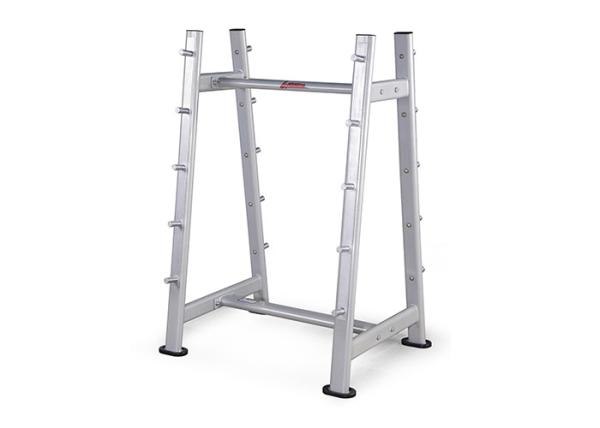 10 Pairs Gym Fitness Equipment , Barbell Weight Rack Three Layers Powder Coating