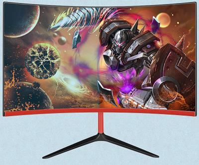 FHD Flicker Free Curved PC Gaming Monitor 27 Inch 350cd/M Brightness