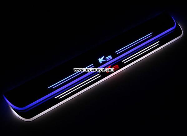 Kia K3 car led door courtesy logo lights auto Welcome Pedal for sale