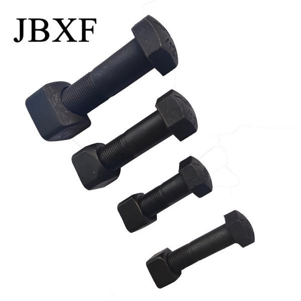 Grade 12.9 Excavator And Bulldozer Sprocket Segment Bolt Nut Hexagon Bolt