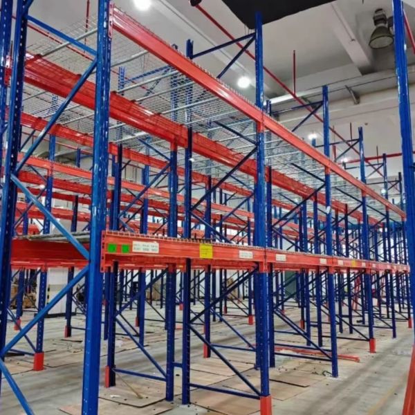 Q235B Q355B Steel Selective Pallet Racking Heavy Duty Warehouse Shelving System