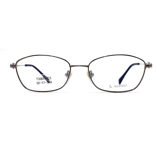 TD001 Premium Titanium Frame in Rectangle Shape for Eyewear Enthusiasts