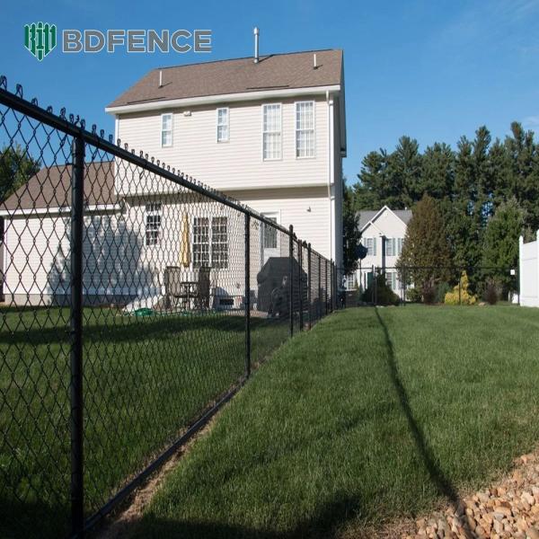 Elderly Garden Chain Link Fence Handrail