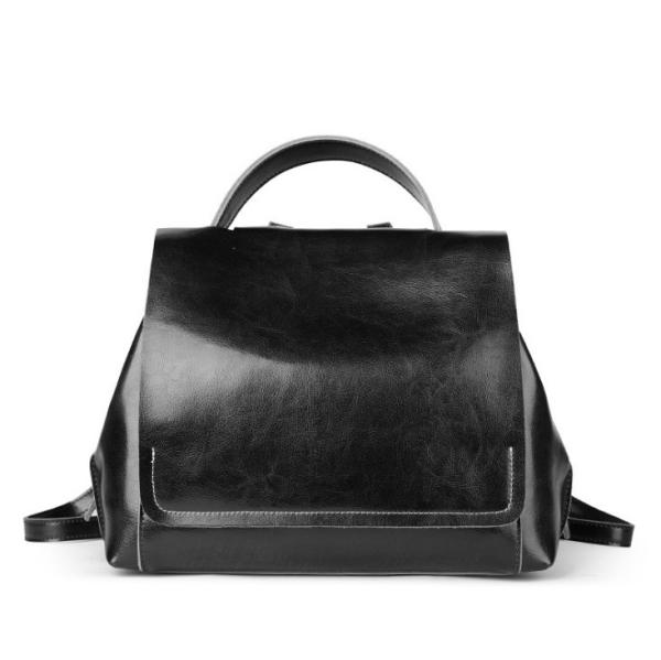 Real Leather Travel Bags Doble Shoulder Bag  Cowhide Women Backpacks