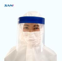 Produtos descartáveis dentais plásticos de protetor de cara do anti ANIMAL DE ESTIMAÇÃO transparente da névoa