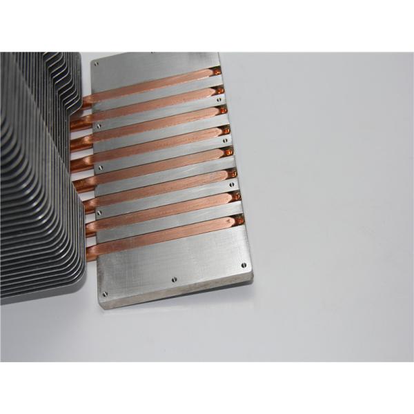 130W Copper Pipe heat Sink Thermal Fat Heat pipe Block Plate Aluminum Fin Cooler For LED