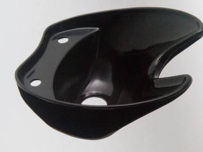 Black Salon Equipment Parts For Shampoo Chair Washing Sink , Fiberglass Materials