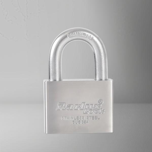 Rarlux Best Design Anti-theft Padlock Eco-Friendly Fine Workmanship Stainless Steel Square Type Padlock