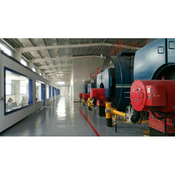 Gas / Oil Fired Hot Water Boiler With Longitudinal Type 14MW Rated Thermal Power