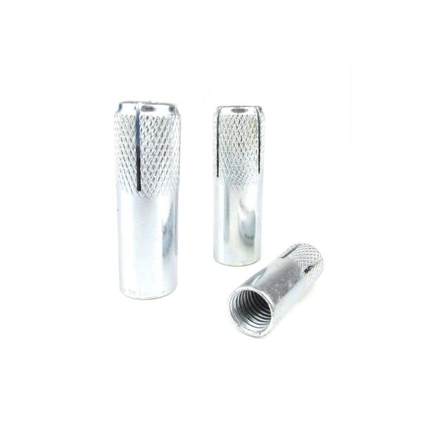 4.8 Grade Zinc Plated Steel Drop In Anchors Bolt for M6-M20 Concrete Bolts Fixing Anchors