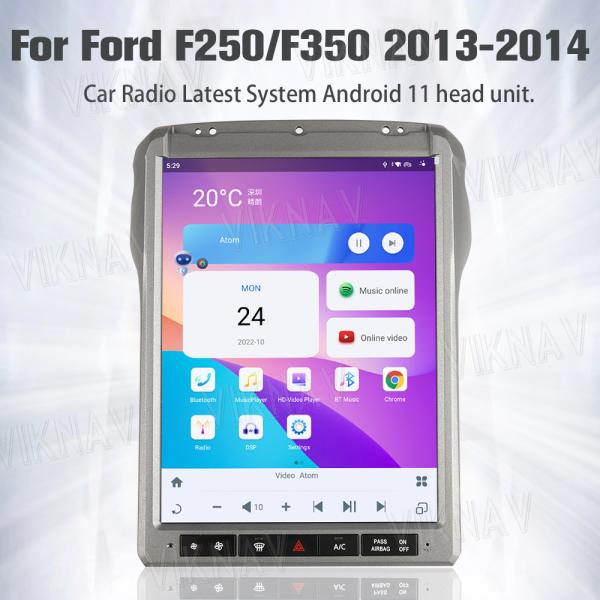 12.1'' Touch Screen 8core Android 13 Car Dvd Player Для автомобиля Ford F250/F350 2013-2014