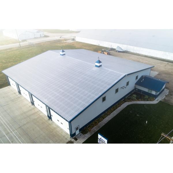 Дом из легкого металла Строение из готовой стали Структура из стали Комплекты для строительства домов