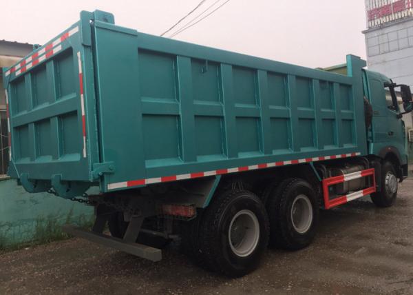 SINOTRUK HOWO A7 Construction Tipper Dump Truck 6 X 4 290HP In Blue Color