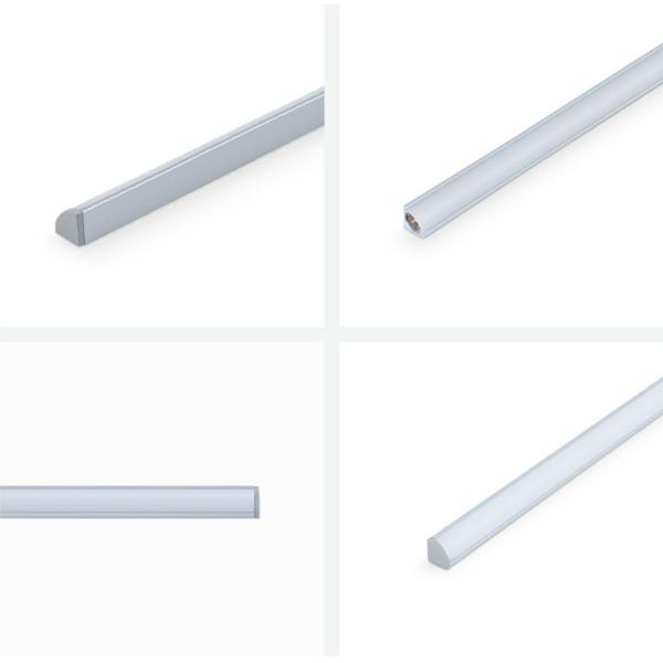 тип v света 16x16mm СИД для нижних полок алюминиевого штранг-прессования света прокладки крепко с магнитным