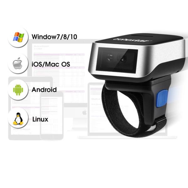 Cordless 3mil 1D Finger Barcode Scanner