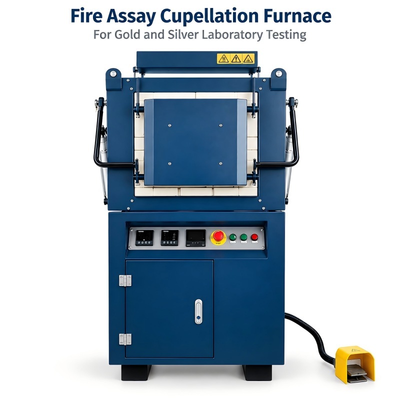 Fire Assay Cupellation Furnace for Gold Silver Precious Metal Testing