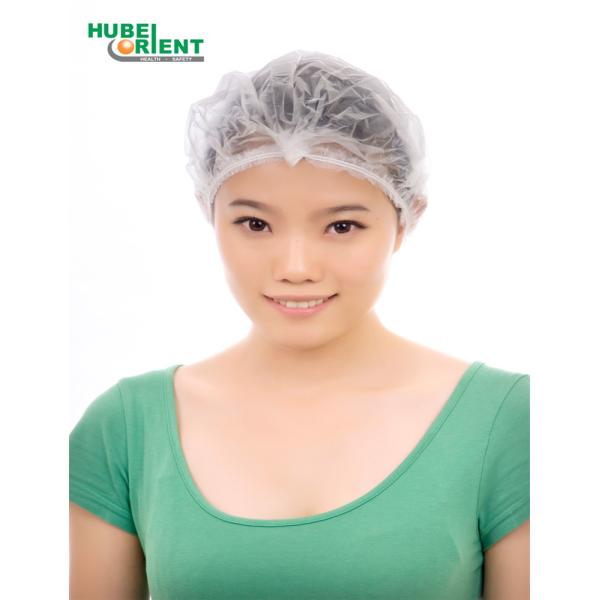 Double Elastic PP Disposable Bouffant Nurse Cap