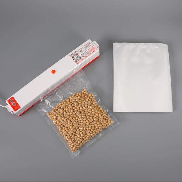 Transparent Embossed Vacuum Packaging Bag Gravure Printed For Food Saver Storage