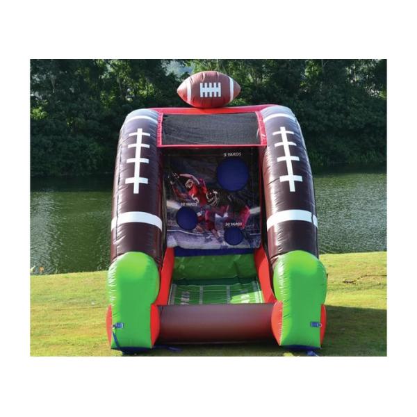Commercial Grade Inflatable Sports Games Basketball Or Football Game Bounce House