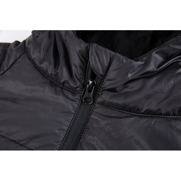 Men's Lightweight Down Jacket with Wind-Resistant Shell and Synthetic Insulation - Packable Puffer Jacket