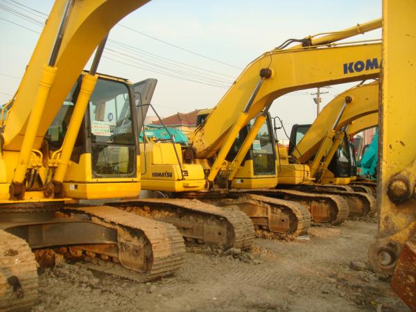 original used komatsu excavator PC360-7 36ton crane