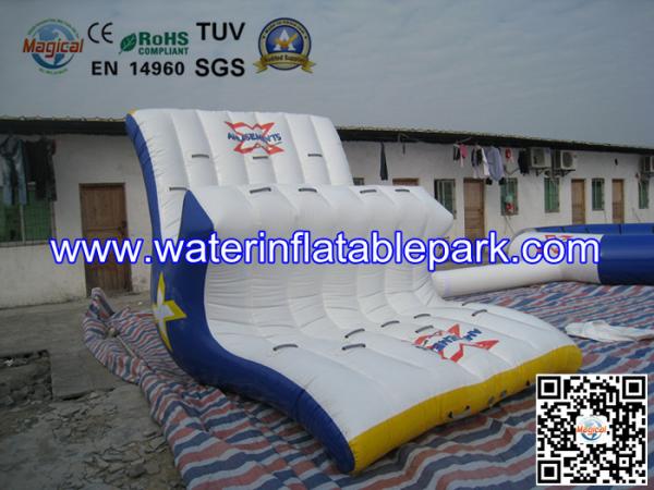 Floating Inflatable Totter Revolution , Inflatable Water Park Games For Adults