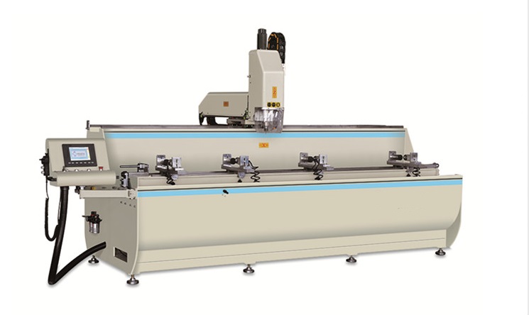 Сверля филировать гравирующ автомат для резки CNC алюминиевый для профиля двери Windows