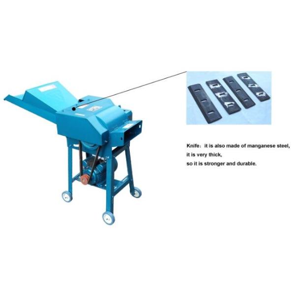 Fully Automatic Livestock Farming Equipment 1000kg/H Mini Chaff Cutter Machine