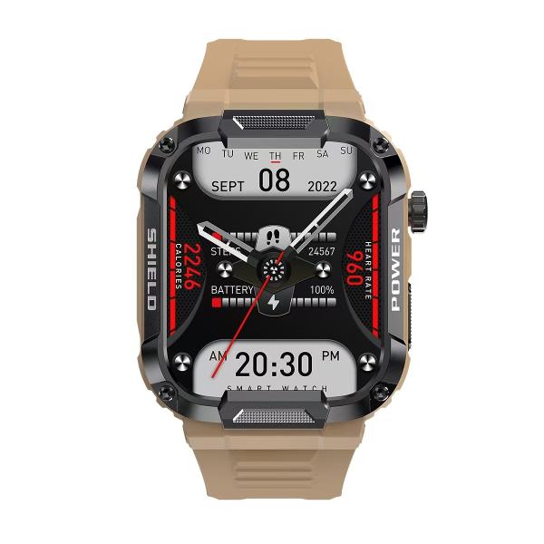 MK66 Sport Smart Watch Outdoor IP68 Waterproof Health Blood Oxygen Fitness Tracker