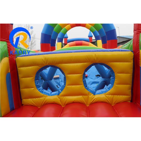 Customized Inflatable Comb Obstacle Course for Large Group Team Building Activities