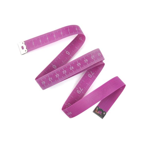 80 Inches 200cm Weight Loss Tape Measure Purple For Healthcare Measurement