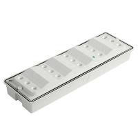 Función de autoevaluación IP65 Batería resistente al fuego Pared de emergencia de respaldo