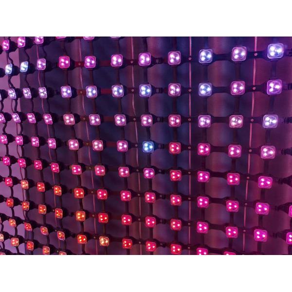 LED Mesh Screen P125 12V SMD3535 RGB Outdoor Waterproof Full Color High Transparency